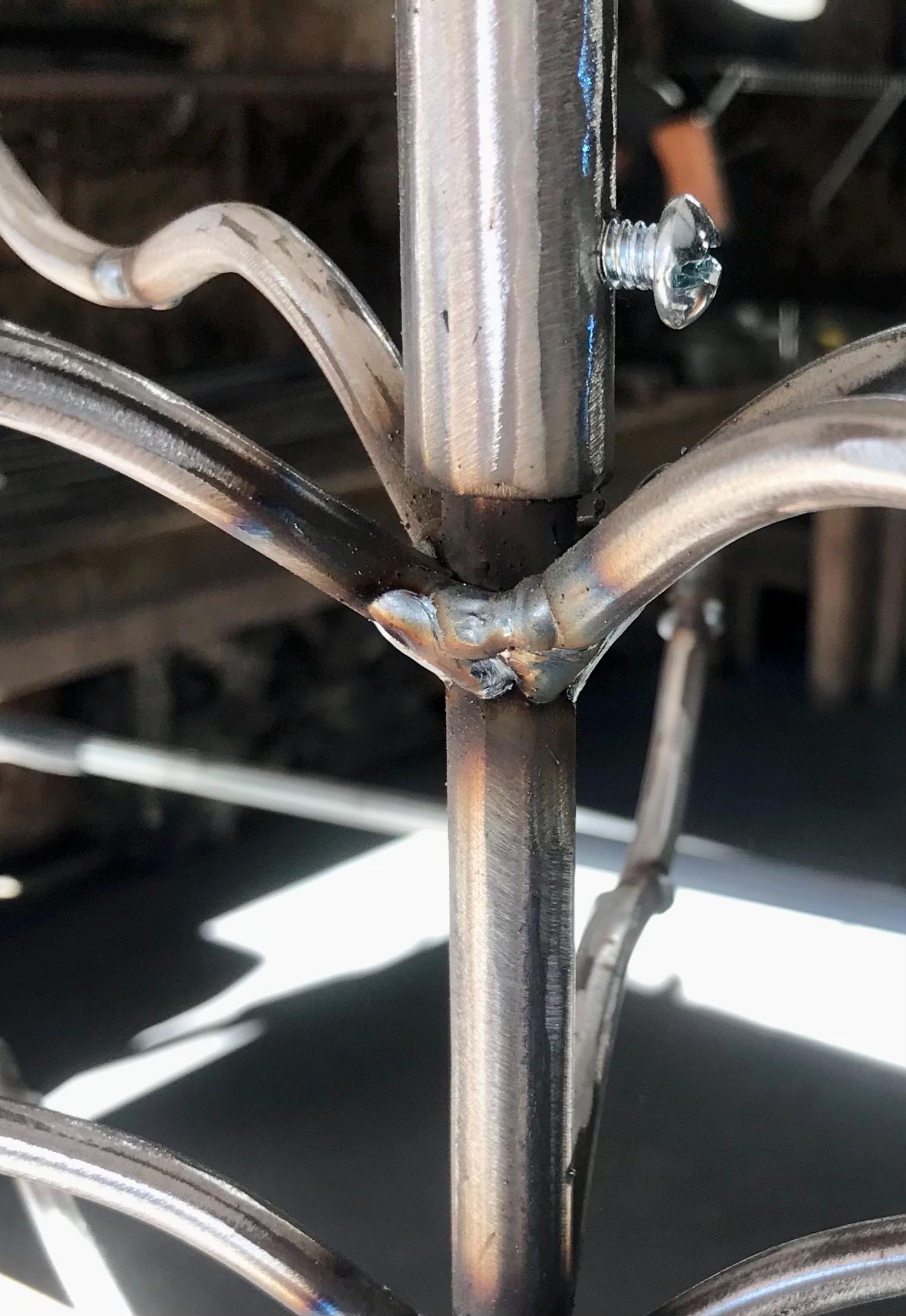 Metal Ornament Tree, Original Twig Tree, Four Foot Tall.