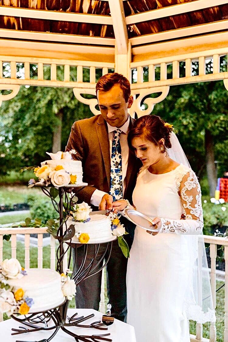 Hand Crafted Three Tier Cake Stand: Tree of Life Design