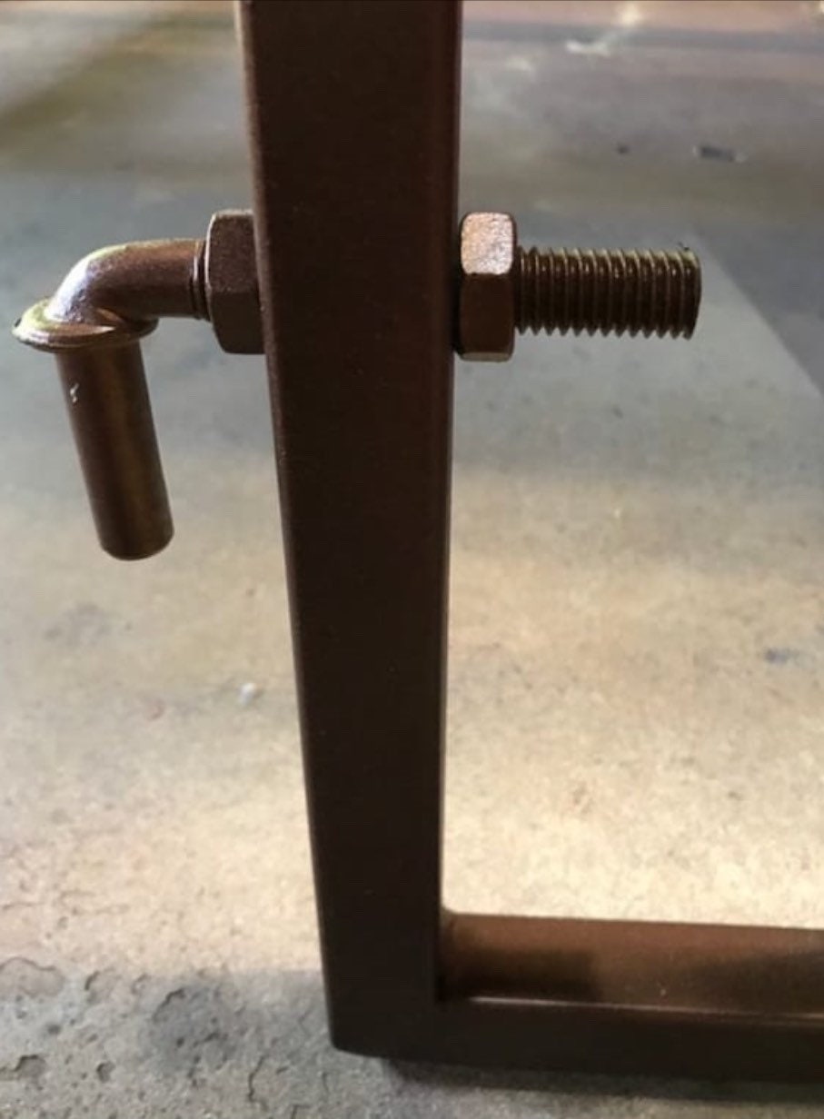 Double Iron Gate, Original Woodland Gate, 70 Inches Tall