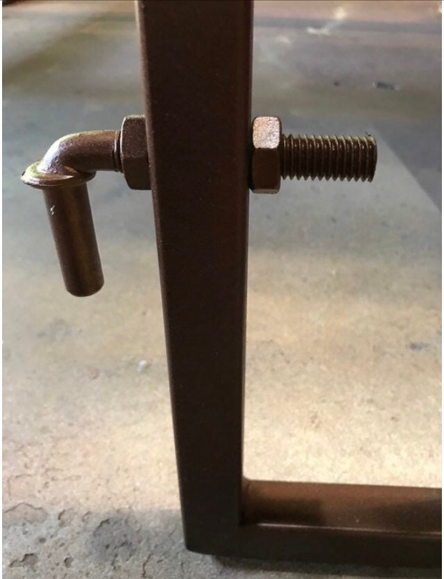 Handmade Double Iron Garden Gate: Woodland Ornament, Steel Vines