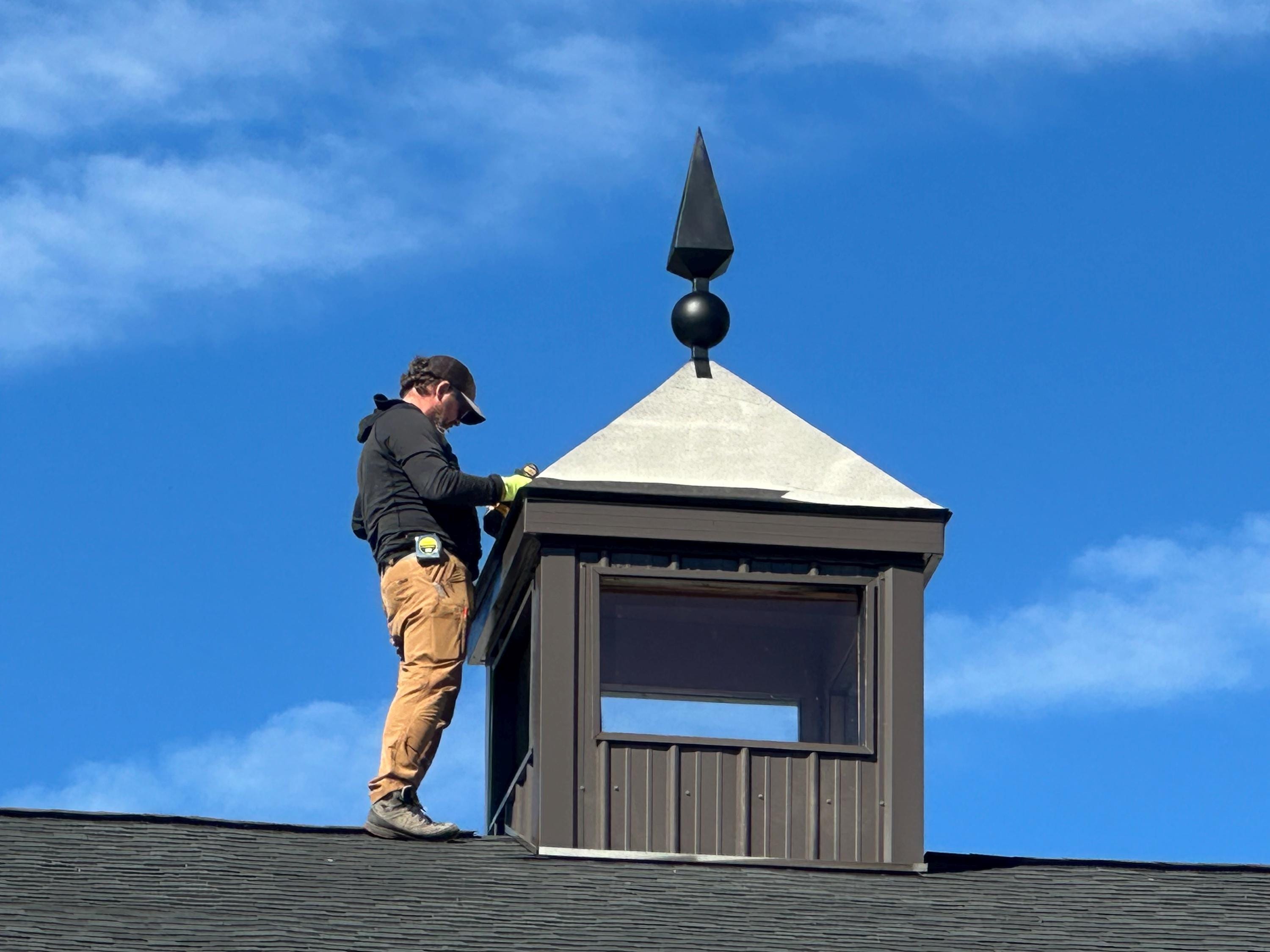 Steel 40 Inch Finial, Handcrafted Cupola Finial, Original Artisan Design, Steel Home Accents