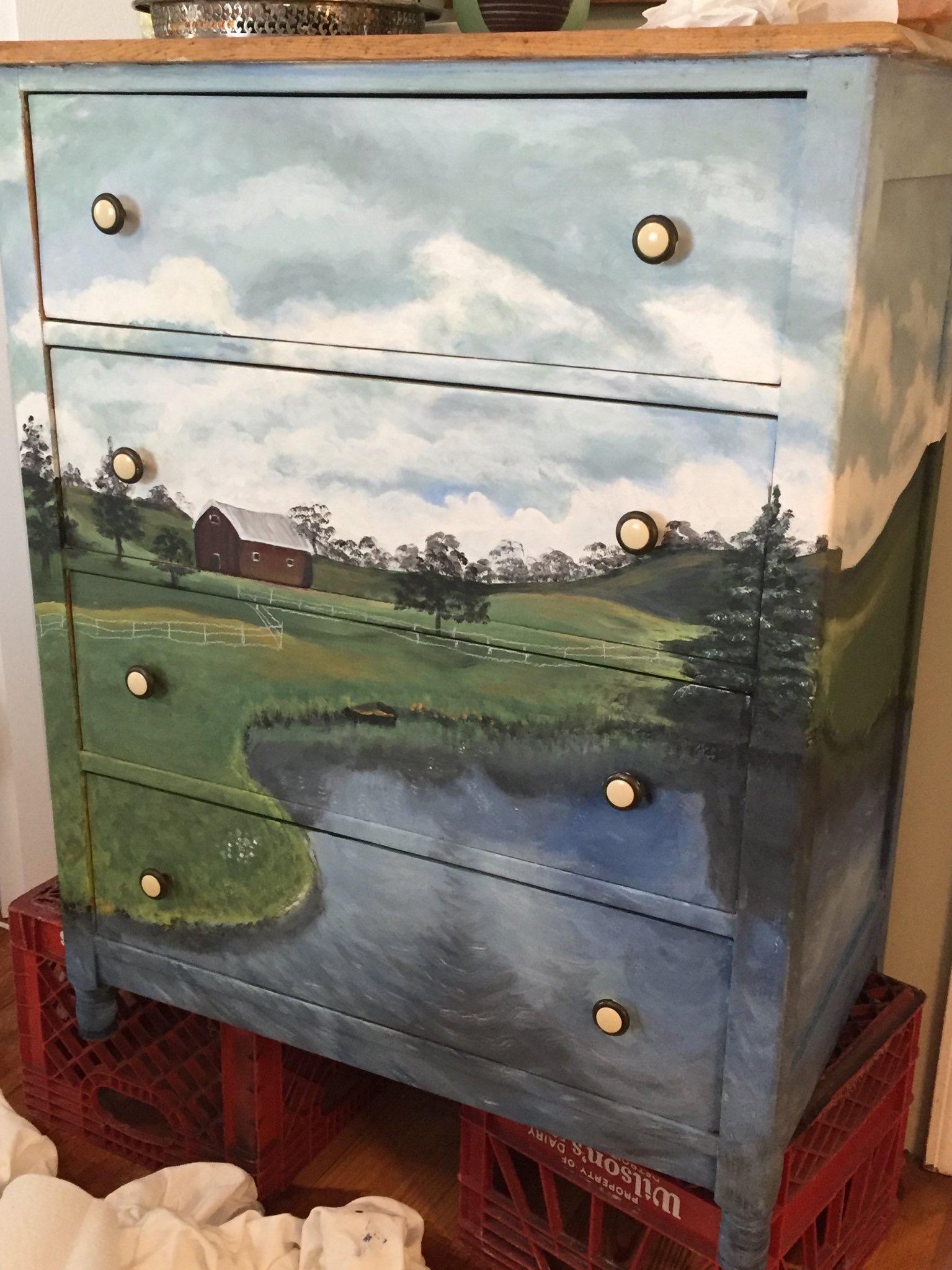 Hand Painted Custom Furniture
