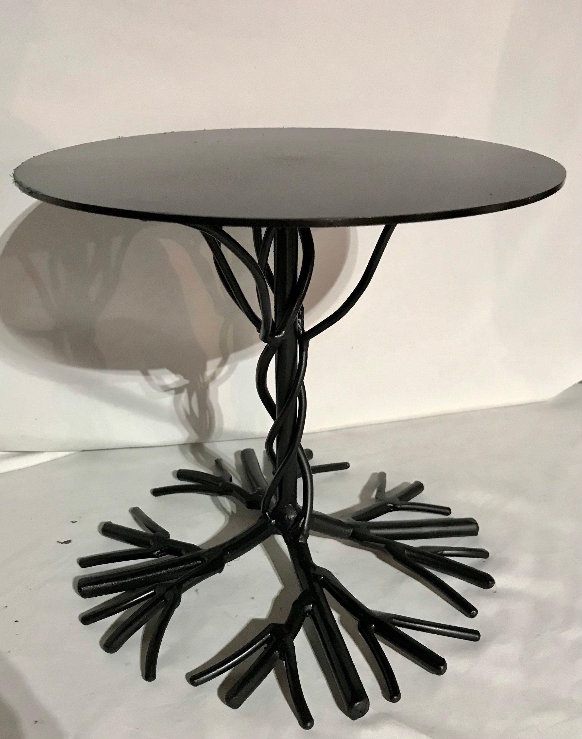 Tree of Life Cake Stand: Steel Wedding Dessert Display (10 inch)