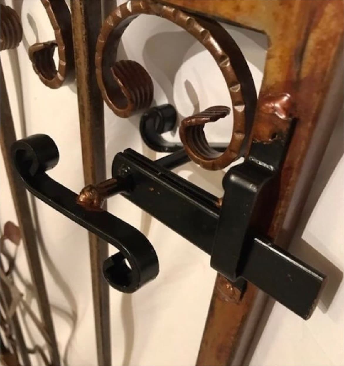 Double Iron Gate, Original Woodland Gate, 70 Inches Tall