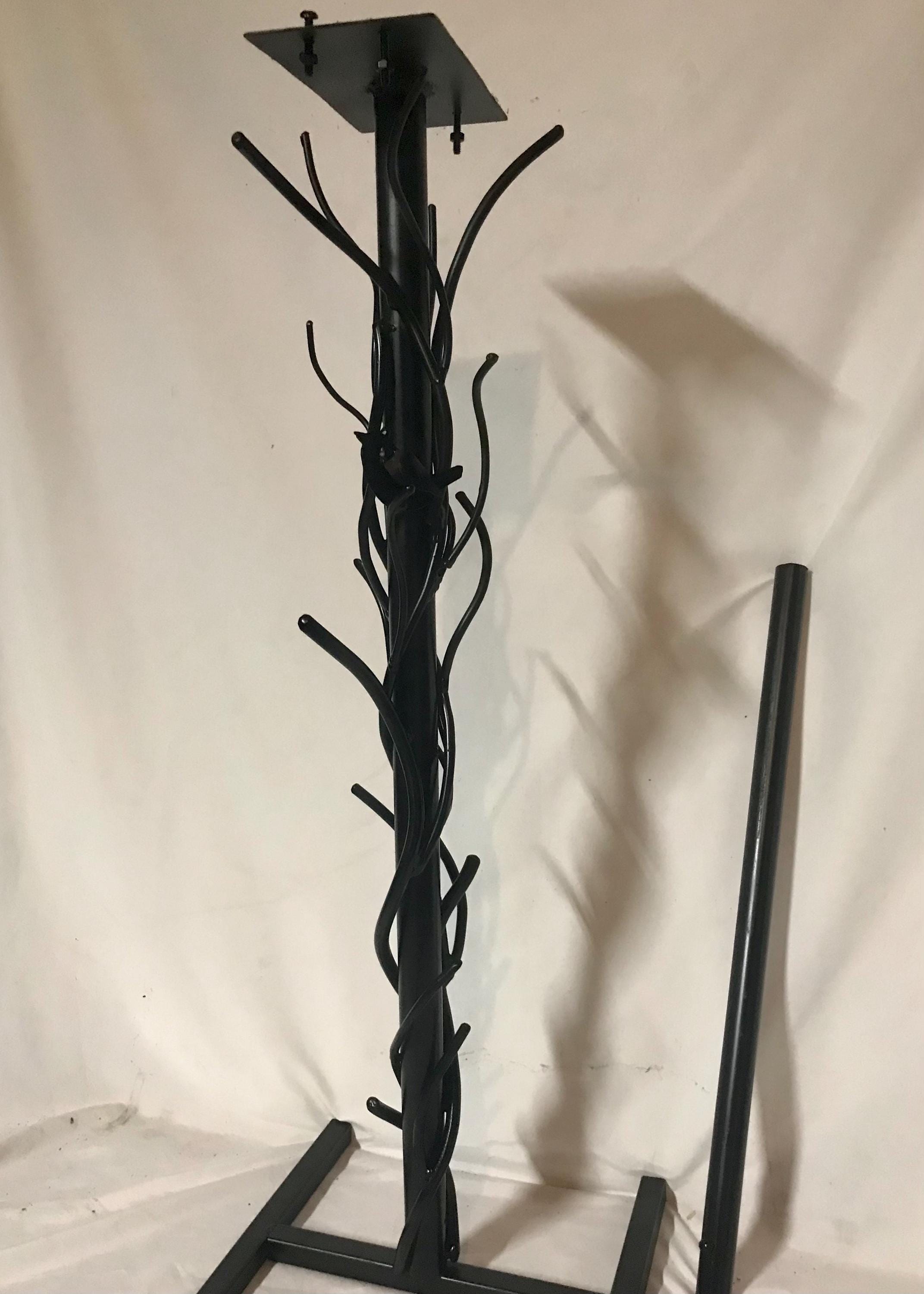 Heavy Steel Mailbox Post, Metal Garden Post, Steel Vines Post, Mailbox Not Included